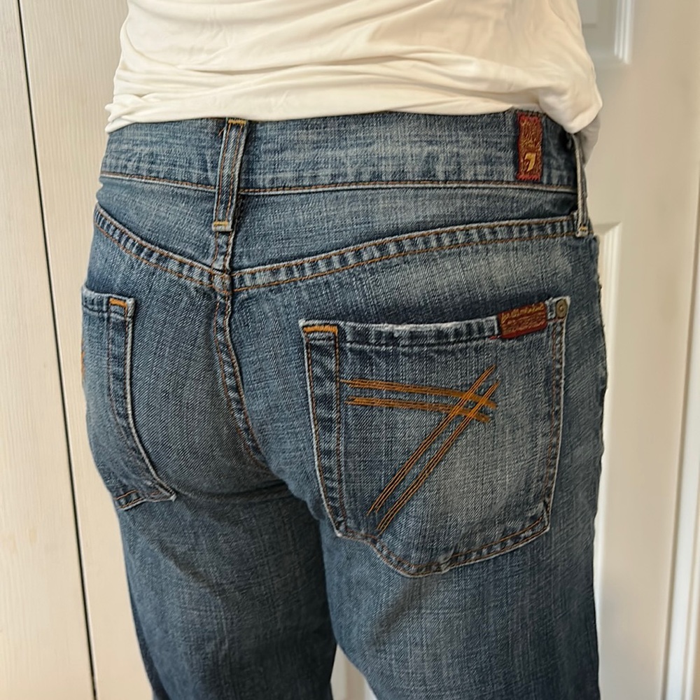 7 for all mankind Seven for all Mankind wide leg jeans